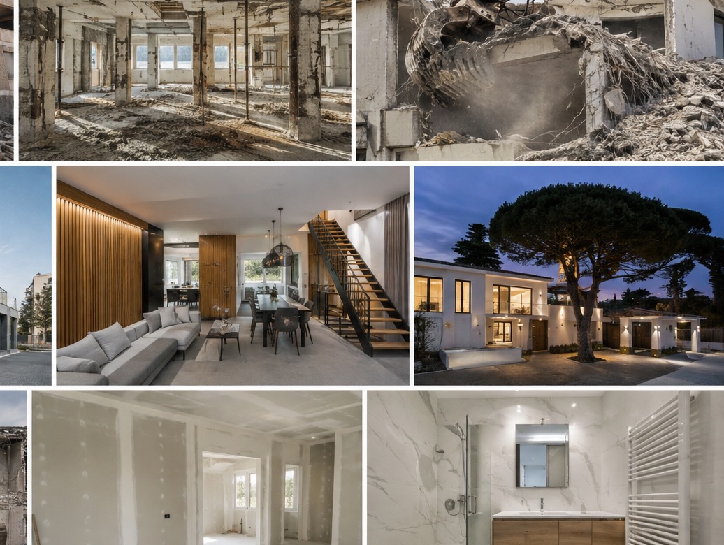 Projet de rénovation de bâtiment