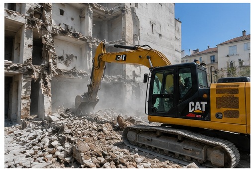 Démolition de bâtiment